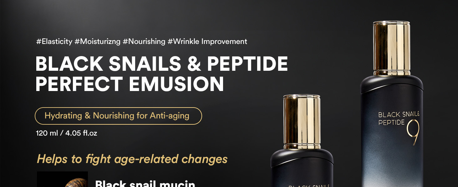 Black snail &amp; Peptide 9 Perfect Emulsion