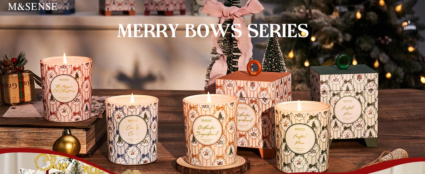 m sense chirsmas candle