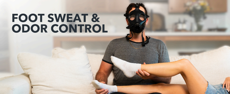 Stop Foot Sweat & Odor