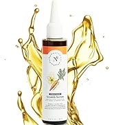 NaturAll Jamaican Black Castor Oil Serum with Carrot Oil - 100% Natural Hair Growth Serum - Silic...