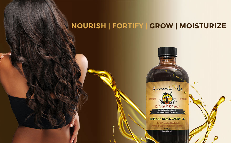 Pure Jamaican Black Castor Oil Extra Dark healthy hair thinning hair hair loss scalp dandruff