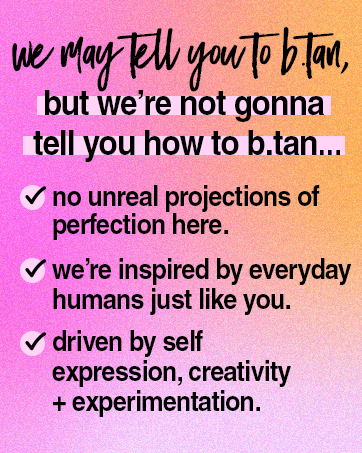 no unreal projections of perfection. driven by self expression, creativity and experimentation