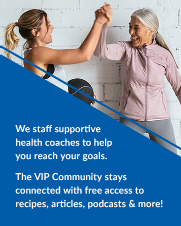 Our supportive coaches and community stay connected through recipes, articles, podcasts and more