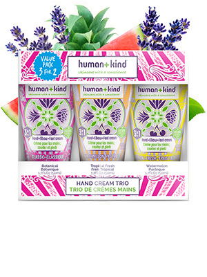 Human+Kind Hand Cream Trio