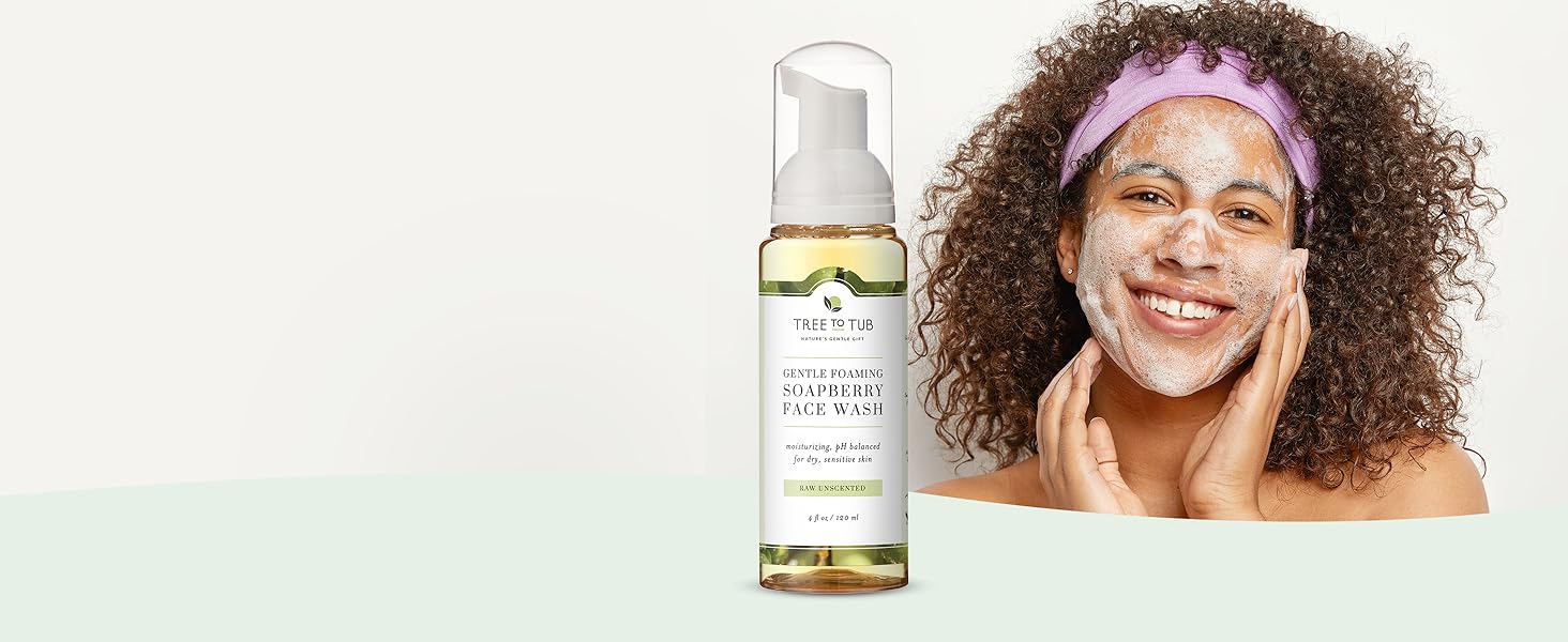 Unscented Foam Cleanser for Sensitive Skin