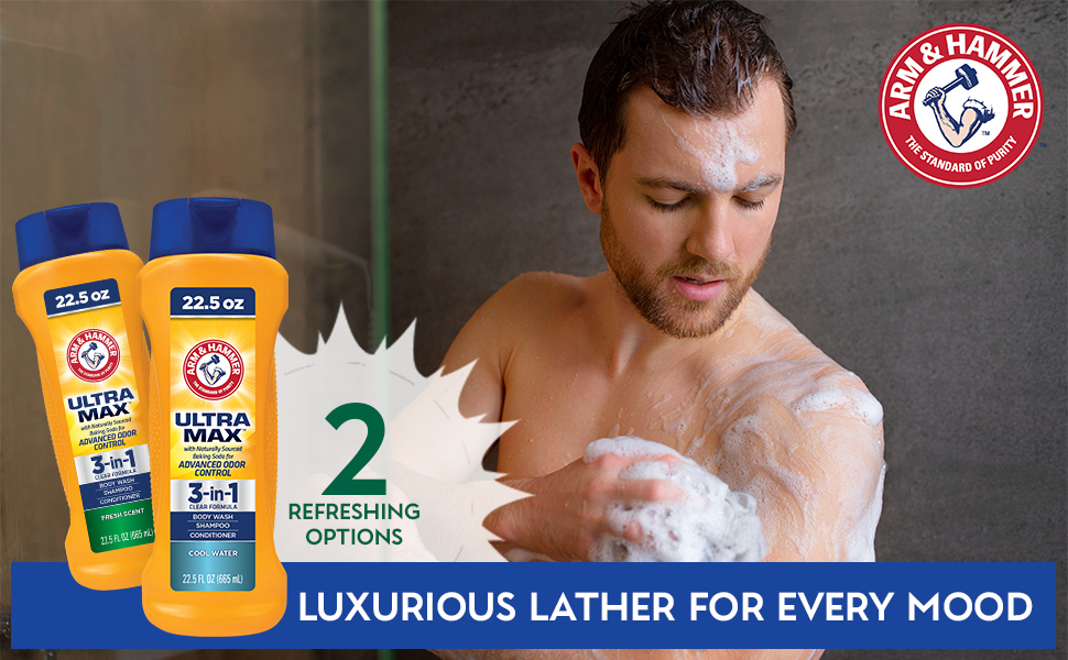 lightweight shampoo for men non-toxic body wash for men gentle body wash for sensitive skin deep