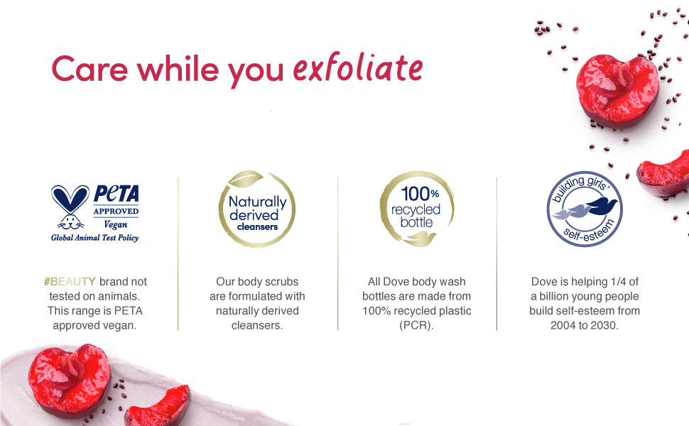 Care while you exfoliate