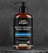 Men's Face Wash - Moisturizing Facial Daily Cleanser - Made in USA SkinCare - Hyaluronic Acid, La...