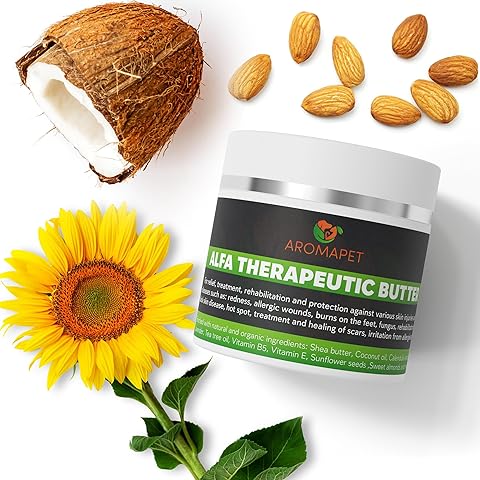 Therapeutic Paw Butter for Dogs - Non-Toxic, Lick-Safe Nose Balm for Dogs + Dog Paw...