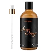 Airversa Sweet Orange Essential Oil - 3.38 Fl Oz / 100 ml- 100% Pure and Natural,Premium Grade wi...
