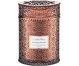 LA JOLIE MUSE Fall Candle | Sparkling Cider Mule Candle – Apple Cider, Orange & Amber | 19 oz Wooden Wick | Clean Burn & Vibrant Scent | Fun Gift for Hosts & Fall Tablescapes