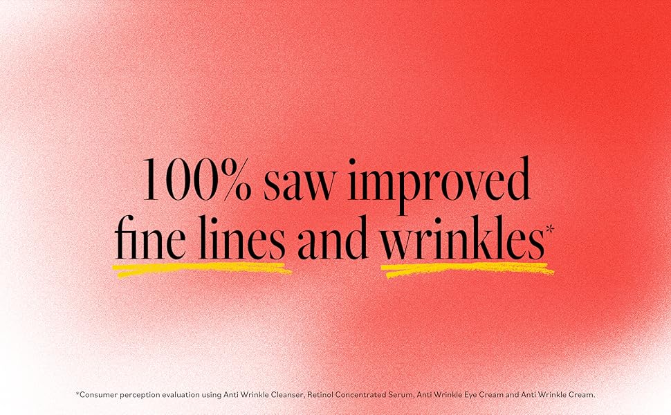 Anti-Wrinkle Renewal Improves fines lines and wrinkles 