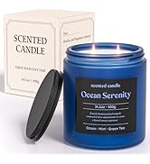 CHILLFLAME Scented Candles, 14.1 oz Scented Candles for Home, 2 Wicks Blended Scents Aromatherapy...