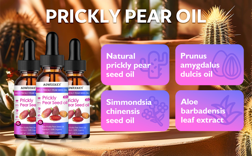 prickly pear seed oil