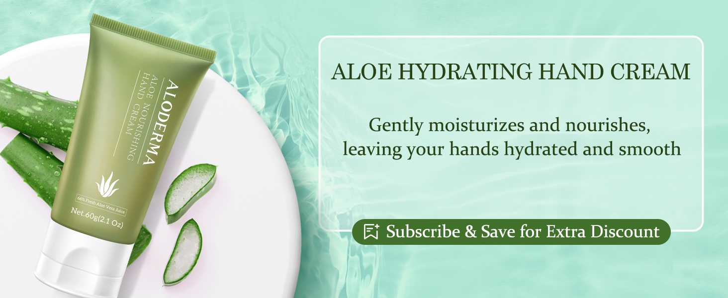 aloe vera hydrating hand cream