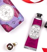 Stocking Stuffers Shea Butter Hand Cream Travel Size, Organic Argan Oil, Moisturizing, Nourishing...