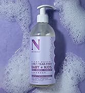 Dr. Natural 3-in-1 Tear-Free Baby Plus Kids Soap, Lavender, 16 oz - Plant-Based Baby Shampoo and ...
