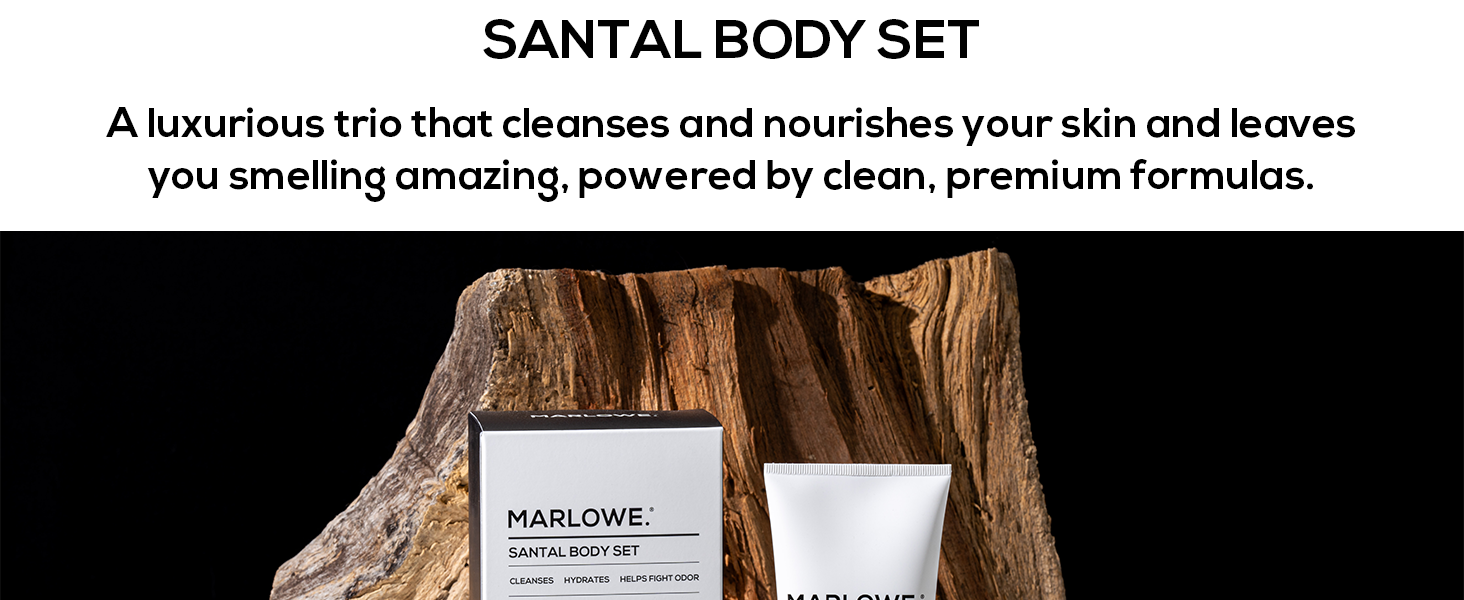 MARLOWE. Santal Body Set