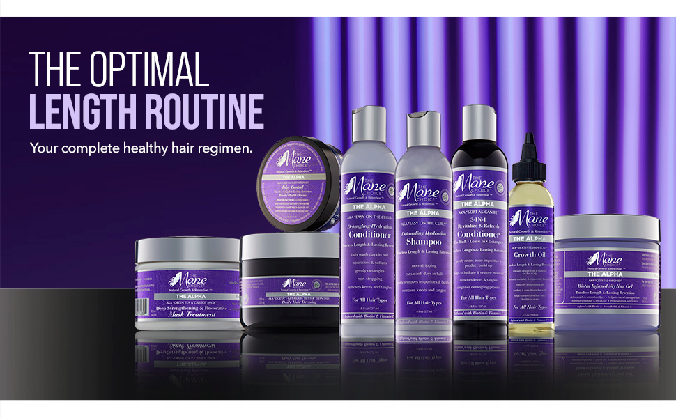 The Mane Choice - The Alpha Healthy Hair Regimen