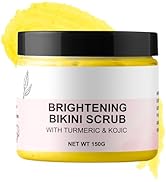 Bikini Area Exfoliator with Kojic Acid, Turmeric & Rice Powder – Ingrown Hair & Razor Bump Scrub ...