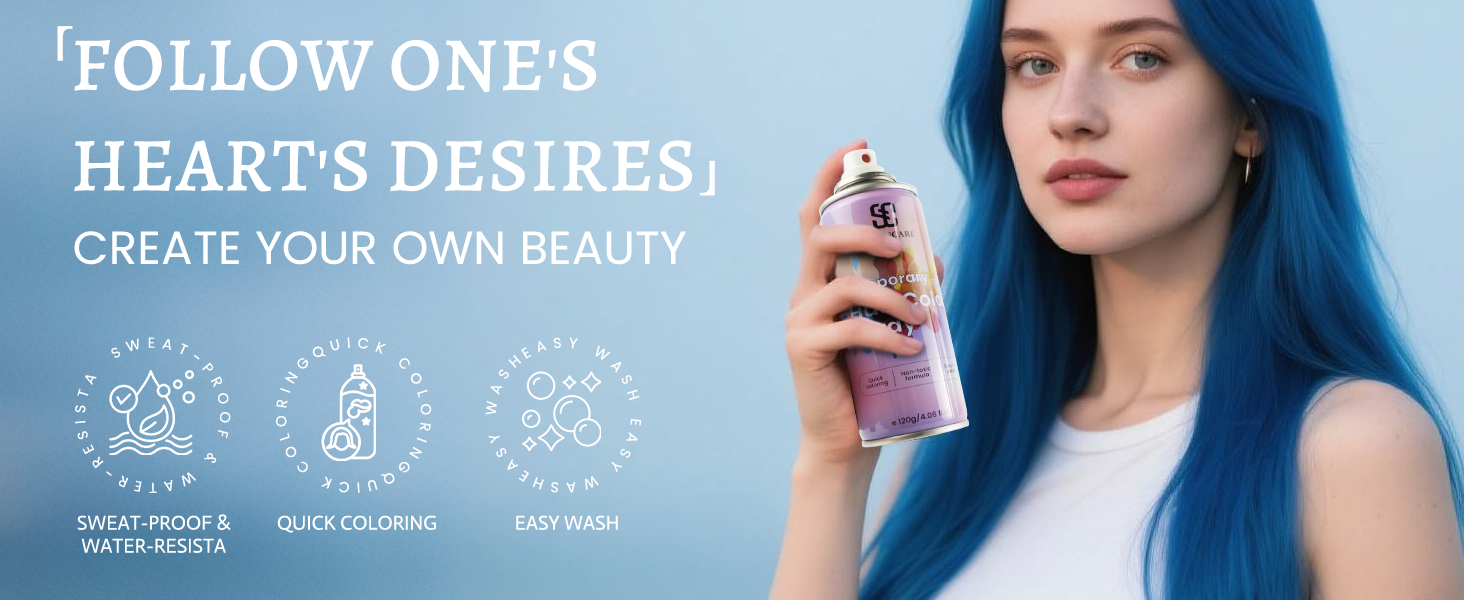 Hair Dye Spray
