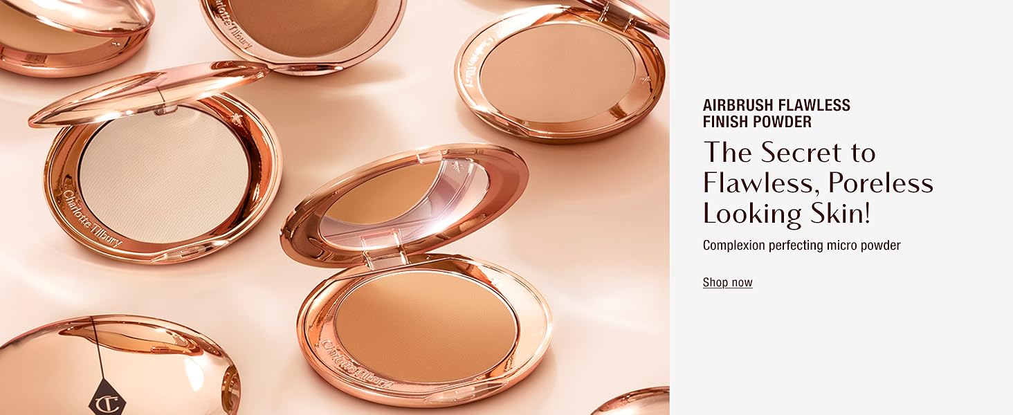 airbrush flawless finish powder, the secret to flawless, poreless looking skin