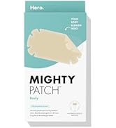Mighty Patch Hero Cosmetics Body Patch– The XXL Hydrocolloid Patch for Bacne, Chestne, and Other ...