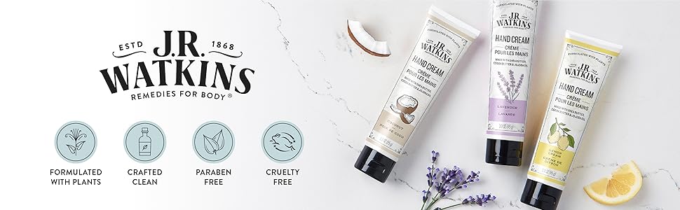 JR Watkins hand cream
