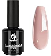 Beetles Builder Gel for Nails 7 in 1 Builder Strengthener Gel Nude Purple Gel Translucent Sheer P...