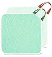 ZOMCHI Wash Cloths for Face and Body, Dual Sided Exfoliating Washcloth, Shower Wash Cloth for Men...