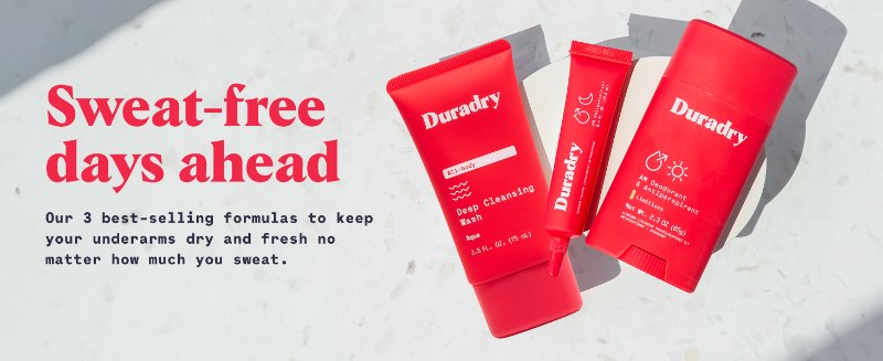 Sweat free days ahead