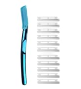 ZOMCHI Eyebrow Razor, Face Razors for Women&Men, Eyebrow Trimmer with Protective Silicone Cap, De...