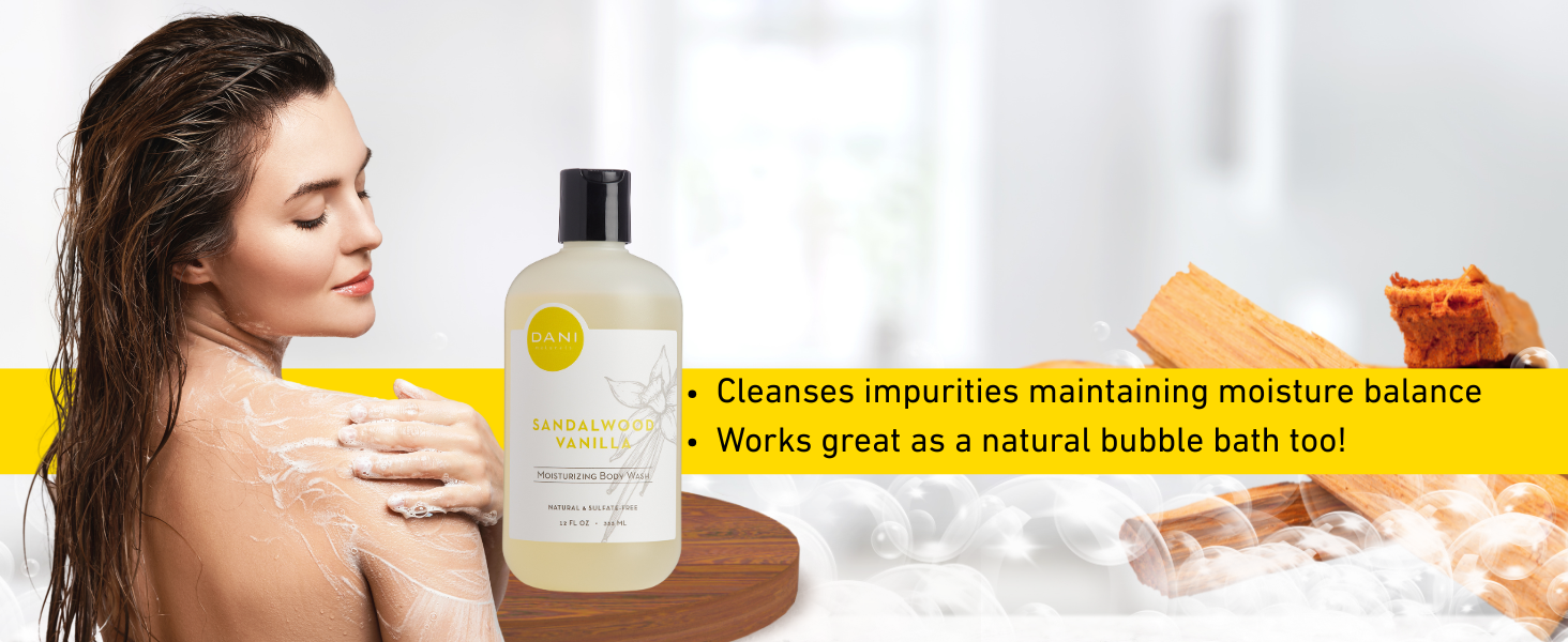Cleanses impurities, maintains moisture balance, great as natural bubble bath
