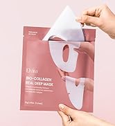 Elvira Bio-Collagen Face Mask - Deep Hydrating Overnight Face Mask, Korean Skincare, Facial Treat...