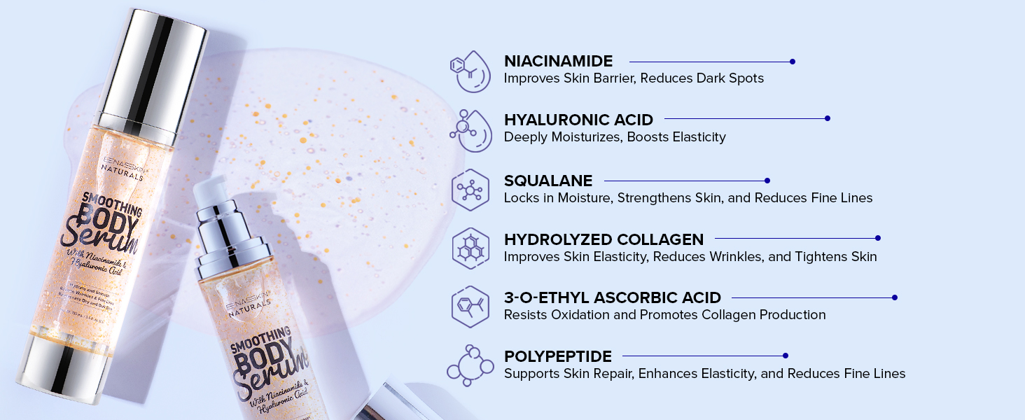 smoothing body serum