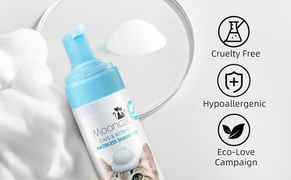 Cruelty-free, hypoallergenic, eco-Love pet care.