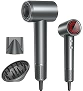 Hair Dryer, Professional Ionic Hair Dryer for Fast Drying, High Speed Hair Blow Dryer with Diffus...
