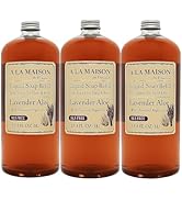 A LA MAISON Lavender Aloe Liquid Soap Refill 33.8Fl Oz, 3Pack