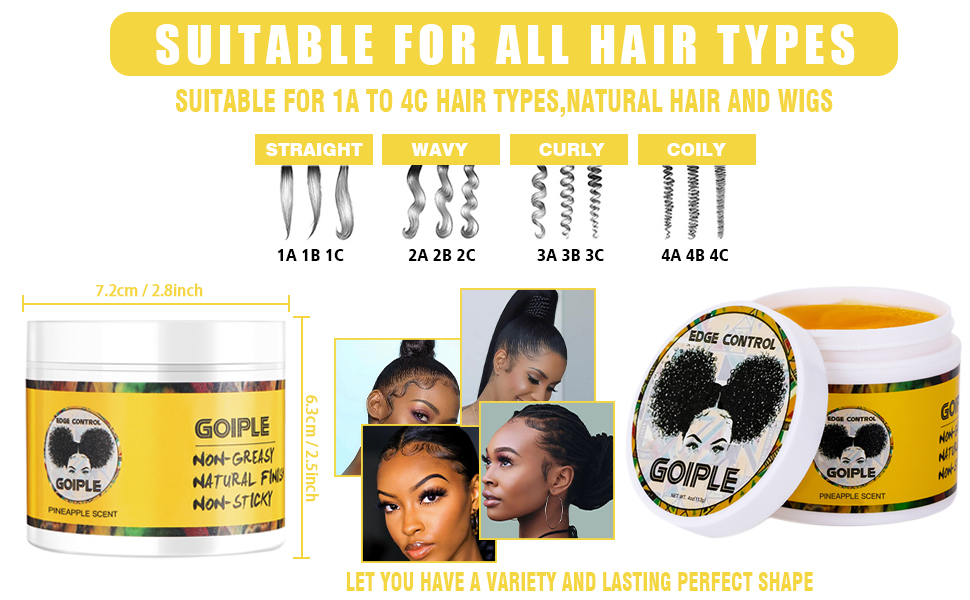 edge control for black hair