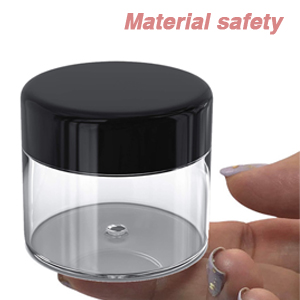 plastic jars with lids