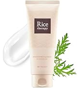 VEILMENT Rice Artemisia Foam Cleanser (Pack of 1, 5.1fl oz) - Gentle Moisturizing Face Wash for S...