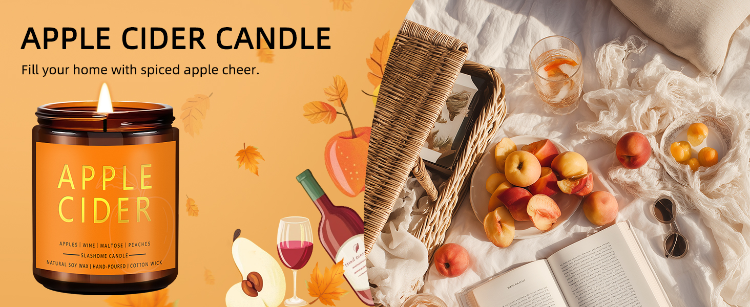 fall candles scented soy halloween holiday birthday autumn christmas tree gifts set women pumpkin