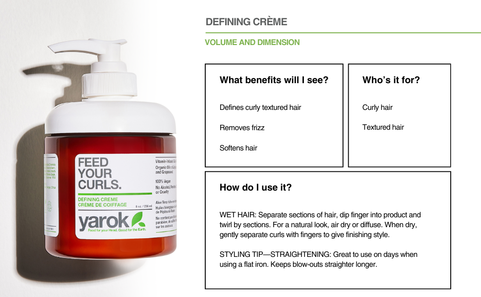 Defining Crème, Volume and Dimension