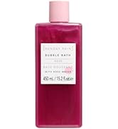 Sunday Rain Reviving and Hydrating Luxury Rose Oil Bubble Bath for Body, Vitamin A and Antioxidan...