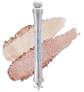 Flower Knows Shell's Jewel 2-in-1 Dual-Ended Highlighter Stick - Creamy Iridescent White for Ange...