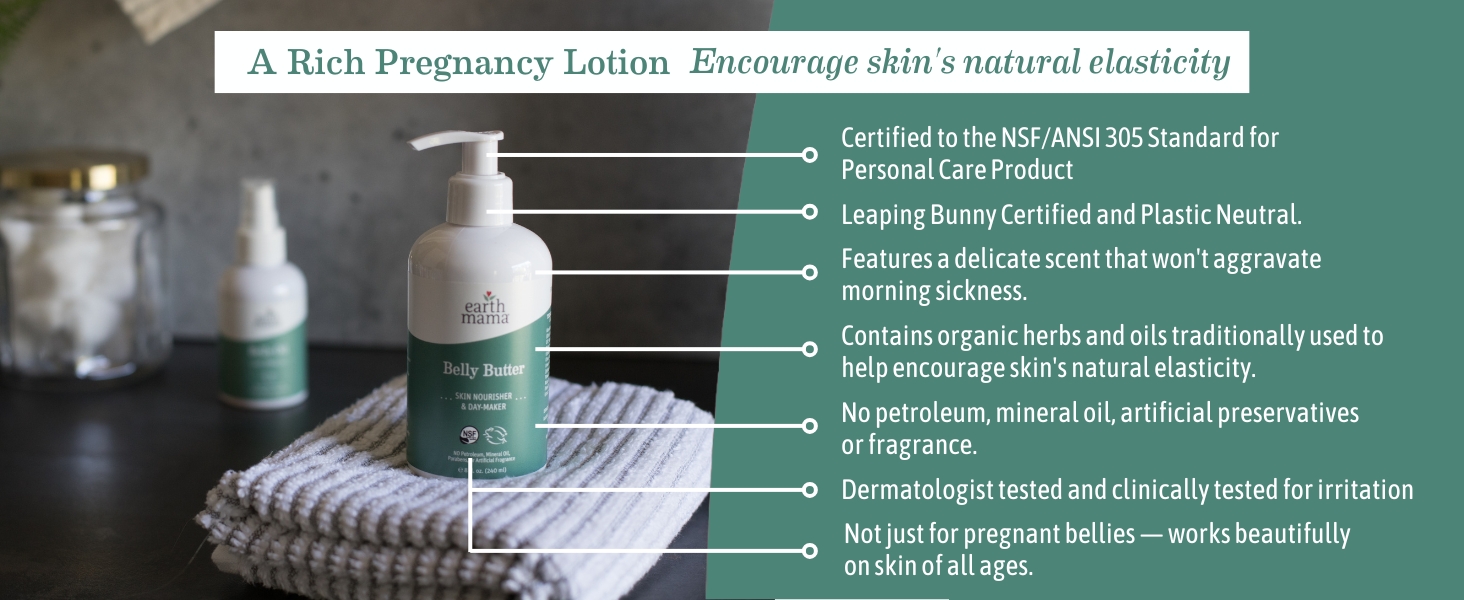 earth mama belly butter for pregnancy care body butter for pregnant women skin care