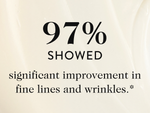 97% showed significant improvement in fine lines and wrinkles.*