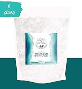 Dead Sea Magnesium Salt Bath Flakes for Body and Foot Soak by Natural Elephant 4 oz (113g) Trial ...
