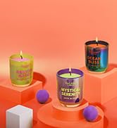 Scented Candles Enjoy Collection of Jar Candles, Natural Soy Aromatherapy Candle, Gift for Women ...