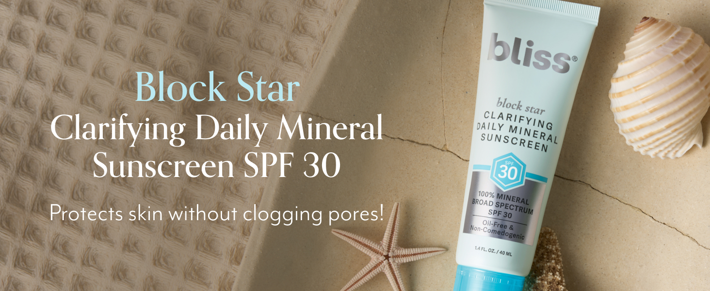 Block Star Clarifying Daily Mineral SPF 30_LAUNCH_Amazon A+_Desktop_Module 1